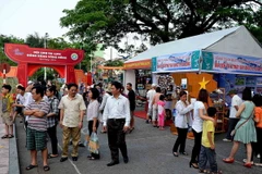 Hội chợ du lịch Đồng bằng sông Hồng mở rộng - một hoạt động trong khuôn khổ chương trình Năm du lịch quốc gia. (Nguồn: TTXVN)