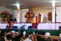 Quang cảnh Đại hội. (Ảnh: Hoàng Anh Tuấn/Vietnam+)