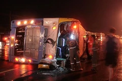 Hiện trường một vụ tai nạn ở Thái Lan. (Nguồn: Thai Travel News)