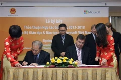 Bộ Giáo dục và Đào tạo ký thỏa thuận với Microsoft
