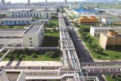 Cận cảnh hiện trường vốn là khu công nghiệp. (Ảnh: Global Times)