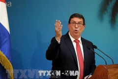 Bộ trưởng Ngoại giao Cuba Bruno Rodriguez phản đối mạnh mẽ lệnh trừng phạt của Mỹ (Nguồn:TTXVN)