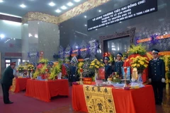 Tổ chức lễ tang hai phi công hy sinh trong vụ rơi máy bay SU-22