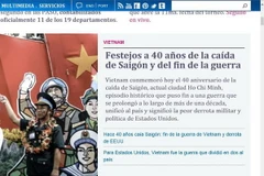 Truyền thông Argentina đồng loạt đưa tin về kỷ niệm chiến thắng 30/4