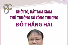 Thông tin Thứ trưởng Bộ Công Thương Đỗ Thắng Hải bị khởi tố và bắt tạm giam