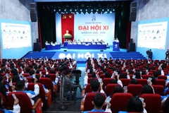 Chiều 18/12, Phiên Khai mạc Đại hội Đại biểu Toàn quốc Hội Sinh viên Việt Nam nhiệm kỳ 2023-2028 diễn ra tại Cung Văn hóa Lao động Hữu nghị Việt Xô (Hà Nội). Tham dự Đại hội có gần 700 đại biểu đại diện cho 1,7 triệu hội viên, 2,1 triệu sinh viên trong và ngoài nước. (Ảnh: Minh Đức/TTXVN)