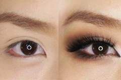 Hô biến làn mi ngắn và thẳng thành mi cong dài quyến rũ