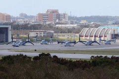 Một căn cứ không quân của Mỹ tại Nhật Bản. (nguồn: AFP/TTXVN)