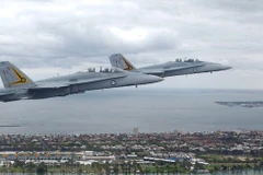 Máy bay FA-18. (Nguồn: Reuters)