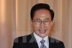 Cựu Tổng thống Hàn Quốc Lee Myung-bak. (Ảnh: AFP/TTXVN)
