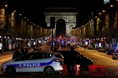 Đại lộ Champs-Elysées. (Nguồn: AFP/TTXVN)