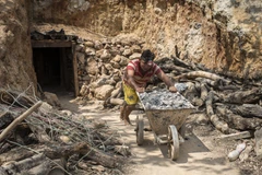 Khai thác vàng ở San Sebastian, El Salvador. (Nguồn: pri.org)
