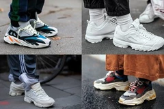 Sneakers 'ông già': Xu hướng kỳ lạ nhưng khó cưỡng trong năm 2018