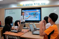 Một lớp học tại Hàn Quốc. (Ảnh minh họa. Nguồn: chronicle.com)