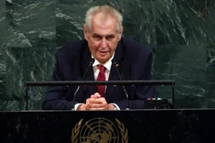Tổng thống Milos Zeman. (Nguồn: AP)