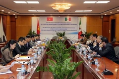 Quang cảnh phiên họp. (Nguồn: Ảnh: Trần Việt/TTXVN)