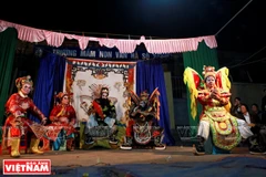 Không chỉ có quan họ, Thổ Hà còn nổi tiếng với nghệ thuật tuồng cổ