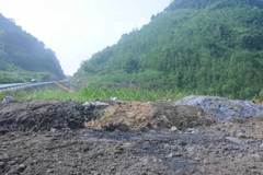 Chất thải bị đổ trộm. (Ảnh minh họa. Nguồn: Hoàng Giang/TTXVN)