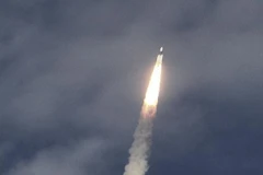 Tên lửa GSLV Mark III. (Nguồn: AP)