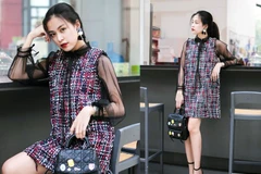 Hoàng Thùy Linh, Kỳ Duyên mix đồ với phụ kiện hàng hiệu