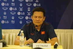Huấn luyện viên trưởng đội tuyển U22 Việt Nam Nguyễn Quốc Tuấn. (Nguồn: TTXVN)