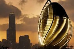 Hệ thống lọc không khí lớn nhất thế giới tại Hong Kong (Trung Quốc). (Nguồn: SCMP)