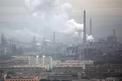 Quang cảnh khu công nghiệp tại thành phố Thần Mộc trước khi xảy ra tai nạn. (Nguồn: SCMP)