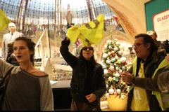 Quang cảnh bên trong trung tâm thương mại Lafayette Galeries. (Nguồn: Archyde)