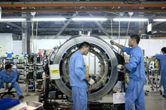 Sản xuất công nghiệp tại Trung Quốc. (Nguồn: Livemint)