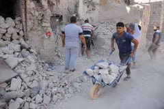 Người dân Syria đang mơ về một ngày Aleppo trở lại như xưa. (Nguồn: Middle East Online)