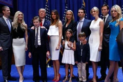 Gia đình Tổng thống Mỹ Donald Trump. (Nguồn: Business Insider)