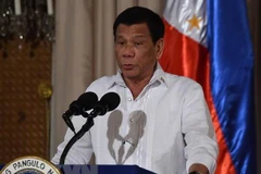Tổng thống Philippines Rodrigo Duterte. (Ảnh: THX/TTXVN)