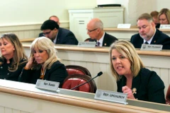 Các nghị sỹ tại bang Ohio tranh luận về việc ban hành luật phá thai gây tranh cãi. (Nguồn: NBC News)