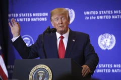 Tổng thống Mỹ Donald Trump trả lời phỏng vấn. (Nguồn: Slate)