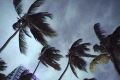 Với sức gió có thể lên tới 215 km/h, đây được xem là một trong những trận bão nhiệt đới mạnh nhất đổ bộ vào Mỹ. (Nguồn: baynews9.com)