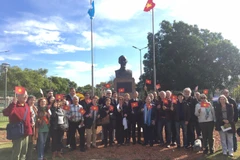 Argentina vinh danh Chủ tịch Hồ Chí Minh nhân kỷ niệm 129 năm ngày sinh của Người. (Nguồn: Hoài Nam/TTXVN)