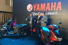 Lễ ra mắt mẫu xe tay ga hoàn toàn mới Yamaha FreeGo 125. (Nguồn: Thế Anh/Vietnam+)