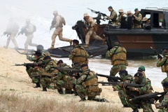 Binh lính Mỹ và NATO trong một cuộc tập trận chung. (Nguồn: yousense.info)