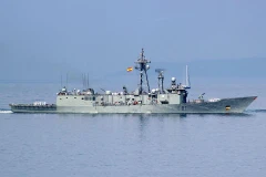 Tàu chiến của NATO ở Biển Đen. (Nguồn: Ukrinform)