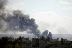 Cuộc chiến chống IS ở Syria bước vào giai đoạn cam go. (Nguồn: PBS)