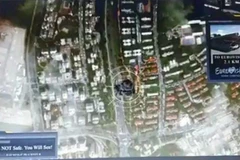 Màn hình cuộc thi vào thời điểm bị tấn công. (Nguồn: The Times of Israel)