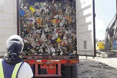 Vấn đề rác thải là tâm điểm mâu thuẫn ngoại giao giữa Philippines và Canada. (Nguồn: newsinfo.inquirer.net)