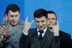 Diễn viên hài Volodymyr Zelensky trở thành tân Tổng thống Ukraine. (Nguồn: EW)