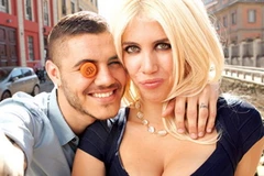 Đằng sau thất bại của Mauro Icardi có bóng dáng của cô vợ Wanda Nara. (Nguồn: Diario AS)