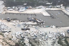 Hiện trường toan hoang do bão Dorian. (Nguồn: USA Today)