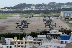 Quân đội Mỹ tại Okiwana của Nhật Bản. (Nguồn: USA Today)