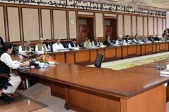 Cuộc họp nội các mới của Pakistan. (Nguồn: www.thenews.com.pk)