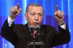 Tổng thống Thổ Nhĩ Kỳ Recep Tayyip Erdogan. (Ảnh: AFP/TTXVN)