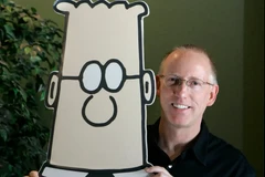 Scott Adams, tác giả của "Dilbert," hồi năm 2006. (Nguồn: The New York Times/Ảnh chụp màn hình)