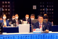 Thứ trưởng Lương Tam Quang phát biểu tại Hội nghị. (Nguồn: Công an nhân dân)